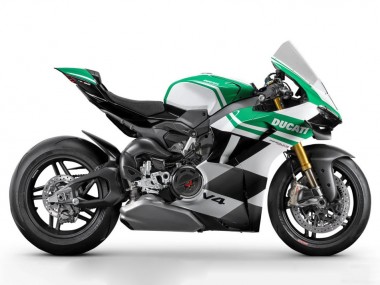 Buy 2025 Green White Red Ducati Panigale V4 V4S Motorcycle Fairings UK