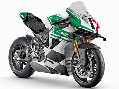 Buy 2025 Green White Red Ducati Panigale V4 V4S Motorcycle Fairings UK