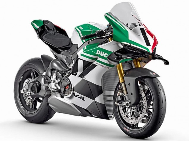 2025 Green White Red Ducati Panigale V4 V4S Motorcycle Fairings UK