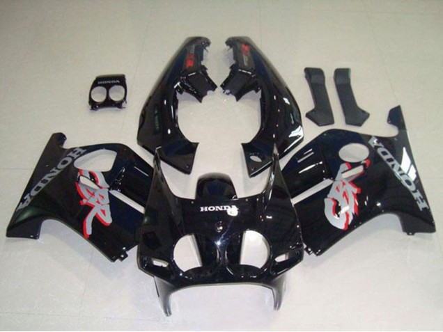 1988-1989 Glossy Black Honda CBR250RR MC19 Motorcycle Fairings UK