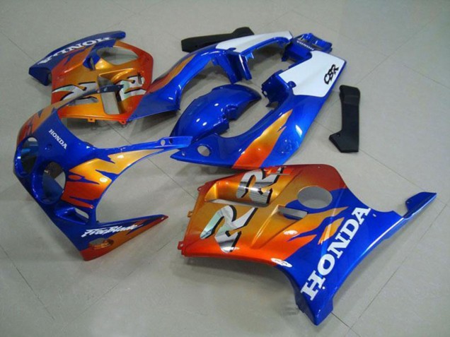 1988-1989 White Blue Orange Honda CBR250RR MC19 Motorcycle Fairings UK