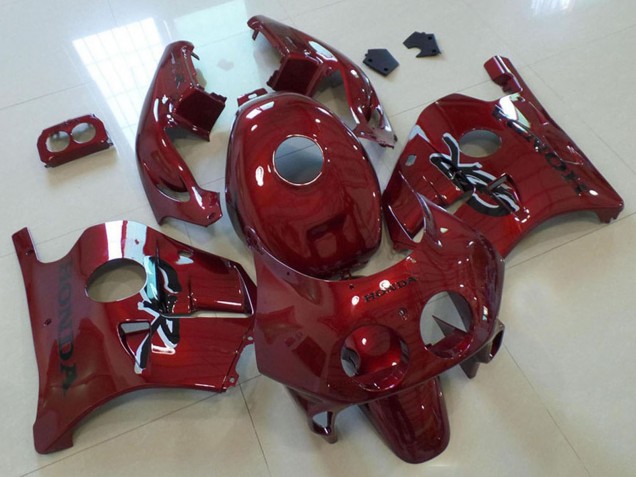 1990-1998 Maroon Red Honda CBR250RR MC22 Motorcycle Fairings UK
