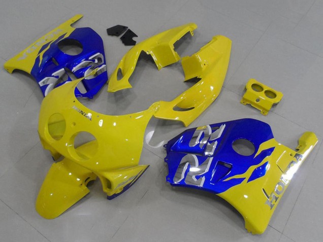 1990-1998 Yellow Blue Honda CBR250RR MC22 Motorcycle Fairings UK