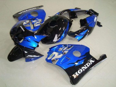 Buy 1990-1998 Blue Glossy Black Honda CBR250RR MC22 Motorcycle Fairings UK
