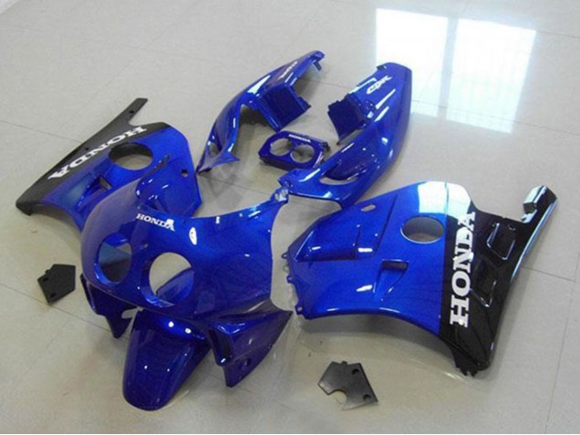 1990-1998 Blue Glossy Black White Decals Honda CBR250RR MC22 Motorcycle Fairings UK
