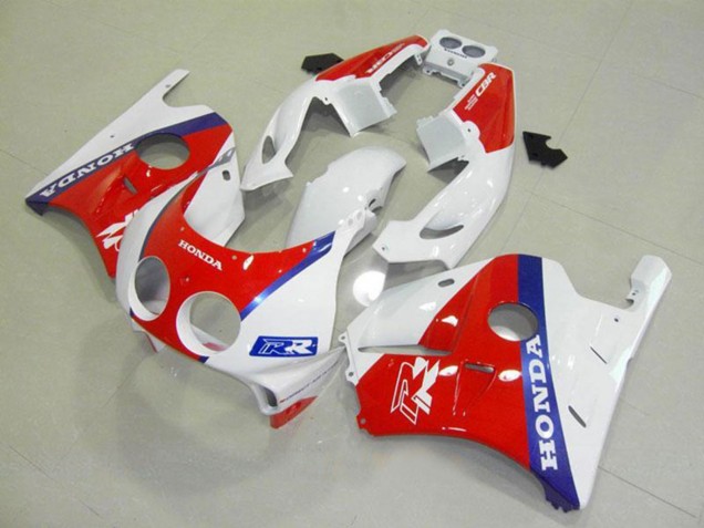 1990-1998 White Red Blue Honda CBR250RR MC22 Motorcycle Fairings UK