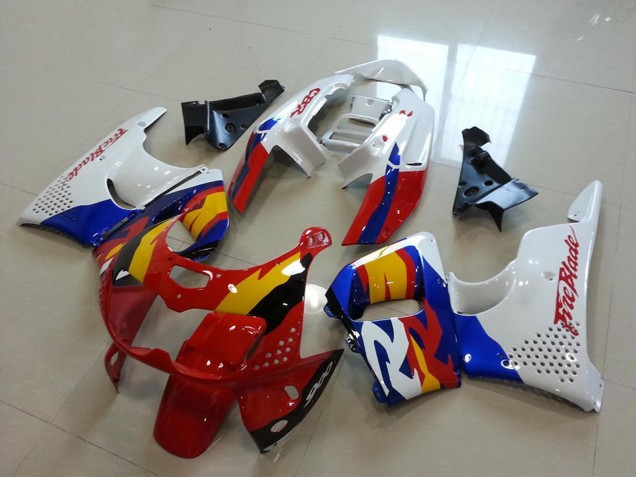 1996-1997 White Red Blue Yellow Honda CBR900RR 893 Motorcycle Fairings UK