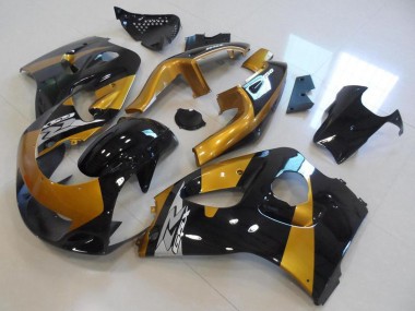 Buy 1996-2000 Gold Black Suzuki GSXR 600 Motorcycle Fairings UK