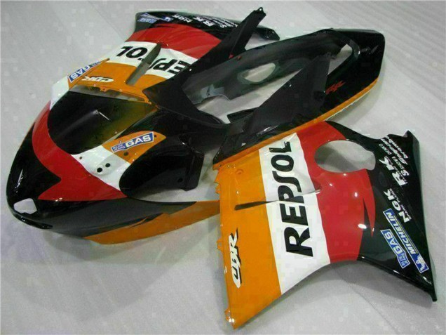 1996-2007 Orange White Red Glossy Black Repsol Honda CBR1100XX Motorcycle Fairing UK