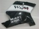 1996-2007 Glossy Black White West Honda CBR1100XX Motorcycle Fairings UK