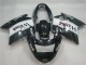 1996-2007 Glossy Black White West Honda CBR1100XX Motorcycle Fairings UK
