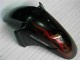 1996-2007 Glossy Black Red Flame Honda CBR1100XX Abs Motorcycle Fairing UK