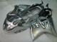 1996-2007 Silver Black Flame Honda CBR1100XX Motorcycle Fairing UK