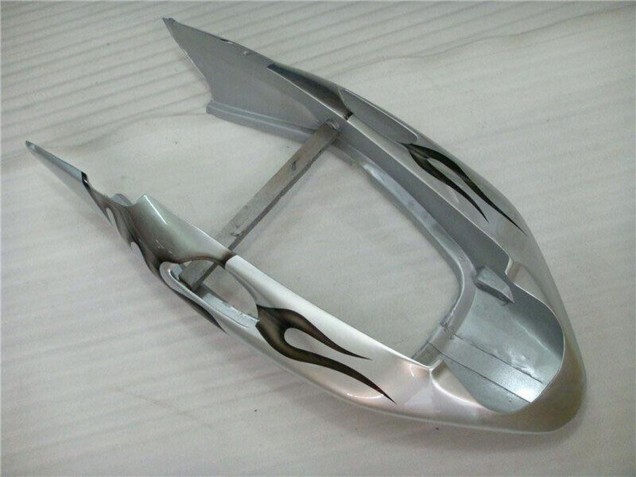 1996-2007 Silver Black Flame Honda CBR1100XX Motorcycle Fairing UK