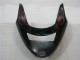 1996-2007 Glossy Black Red Flame Honda CBR1100XX Abs Motorcycle Fairings UK
