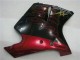 1996-2007 Glossy Black Red Flame Honda CBR1100XX Abs Motorcycle Fairings UK
