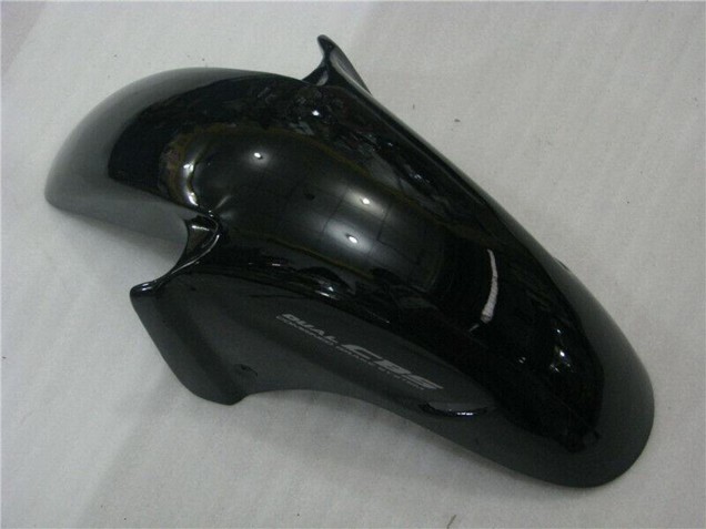 1996-2007 Glossy Black Red Flame Honda CBR1100XX Abs Motorcycle Fairings UK