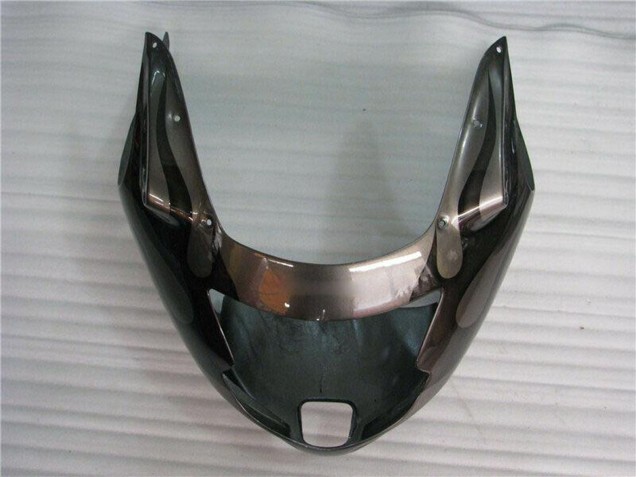 1996-2007 Glossy Black Silver Flame Honda CBR1100XX Motorcycle Fairings UK