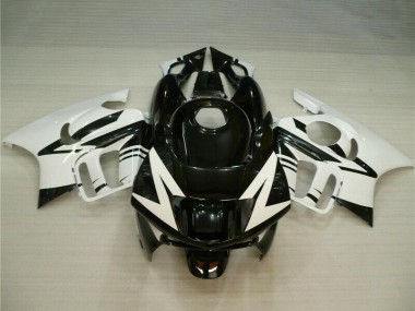 Buy 1995-1996 White Glossy Black Honda CBR600 F3 Motorcycle Fairings UK