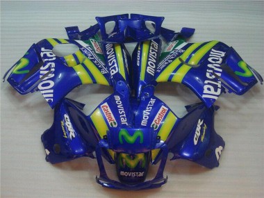 Buy 1995-1996 Blue Green Yellow MoviStar Red Castrol Honda CBR600 F3 Motorcycle Fairings UK