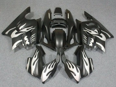 Buy 1995-1996 White Matte Black Flame Honda CBR600 F3 Motorcycle Fairings UK