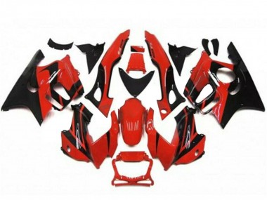 Buy 1995-1996 Red Glossy Black Honda CBR600 F3 Motorcycle Fairing Kit UK
