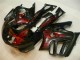 1995-1996 Glossy Black Red Flame Honda CBR600 F3 Motorcycle Fairings UK