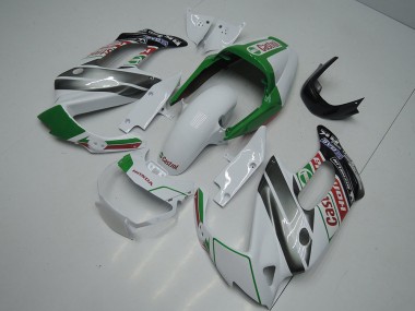 Buy 1997-2005 White Green Glossy Black Castrol Honda VTR1000F Motorcycle Fairings UK