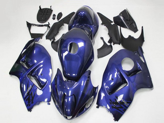 1996-2007 Dark Blue Suzuki GSXR 1300 Hayabusa Motorcycle Fairings UK