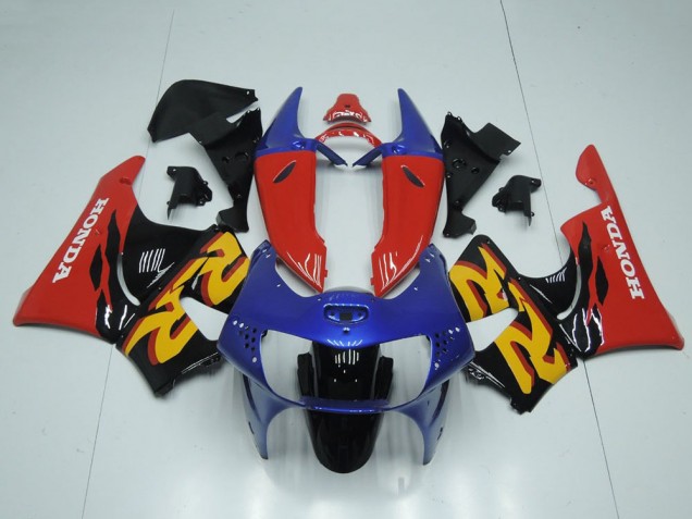 1998-1999 Red Blue Glossy Black Honda CBR900RR 919 Motorcycle Fairing UK