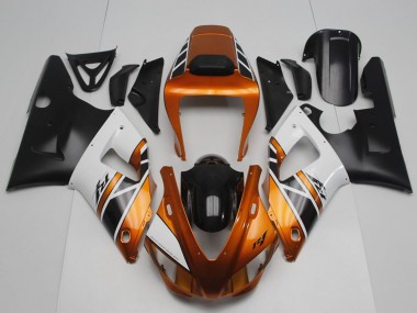 Buy 1998-1999 Orange Gold Grey White Black Yamaha YZF R1 Motorcycle Fairings UK