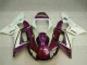 1998-2002 White Purple Yamaha YZF R6 Motorcycle Fairings UK