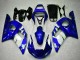 1998-2002 Blue White Yamaha YZF R6 Motorcycle Fairings UK