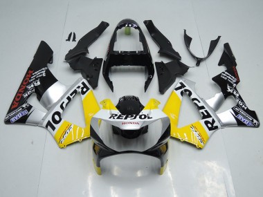 Buy 2000-2001 Yellow Silver Glossy Black Repsol Honda CBR900RR 929 Motorcycle Fairing UK