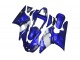 2000-2001 Blue White Yamaha YZF R1 Motorcycle Fairing UK