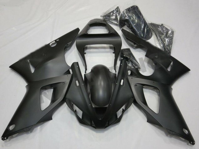 2000-2001 Matte Black Yamaha YZF R1 Motorcycle Fairings UK