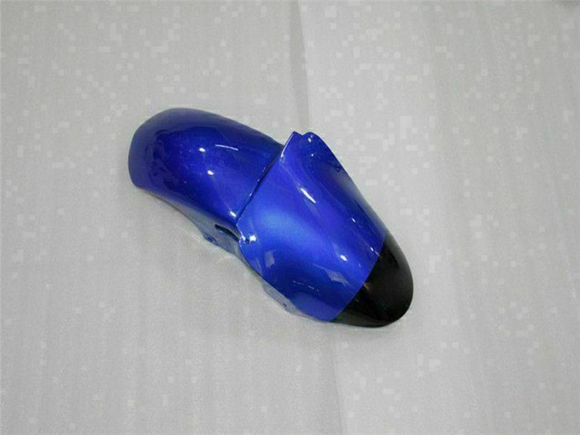 2000-2002 Blue Glossy Black Elf Bridgestone Kawasaki ZX6R Motorcycle Fairings UK