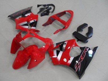 Buy 2000-2002 Red Silver Glossy Black OEM Style Kawasaki ZX6R Motorcycle Fairings UK