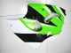 2000-2002 Green White Black Kawasaki ZX6R Motorcycle Fairing Kits UK