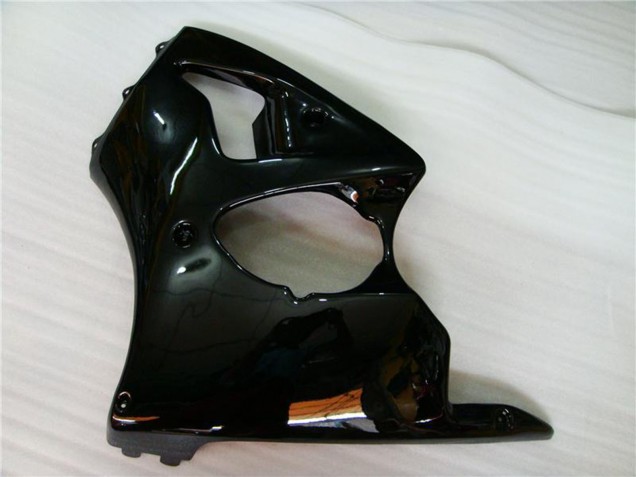 2000-2002 Glossy Black Kawasaki ZX6R Motorcycle Fairings UK