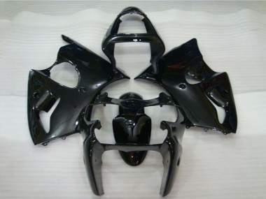 Buy 2000-2002 Glossy Black Kawasaki ZX6R Motorcycle Fairings UK