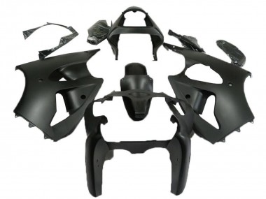 Buy 2000-2002 Matte Black Kawasaki ZX6R Motorcycle Fairings UK