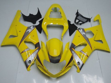Buy 2000-2002 Yellow Silver Grey Suzuki GSXR 1000 Motorcycle Fairings UK