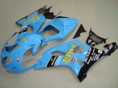 Buy 2000-2002 Light Blue Yellow Black Rizla Suzuki GSXR 1000 Motorcycle Fairings UK