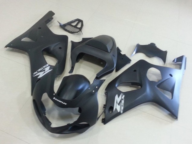 2000-2002 Matte Black Silver Decal Suzuki GSXR 1000 Motorcycle Fairings UK