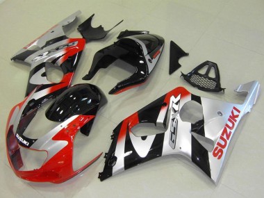 Buy 2000-2002 Silver Red Glossy Black Suzuki GSXR 1000 Motorcycle Fairings UK