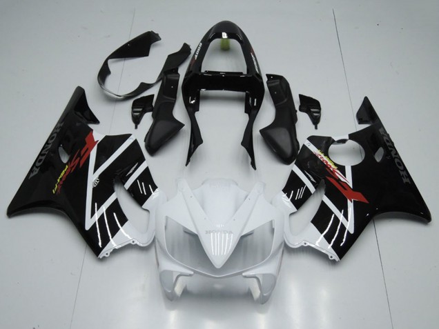 2001-2003 White Glossy Black F Sport Honda CBR600 F4i Motorcycle Fairing UK
