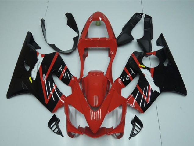 2001-2003 Red Glossy Black Honda CBR600 F4i Bike Fairings UK