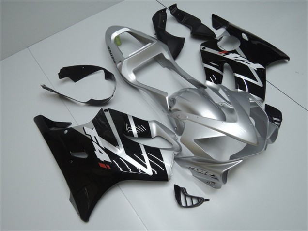 2001-2003 Silver Glossy Black Honda CBR600 F4i Motorcycle Fairing UK