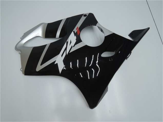 2001-2003 Silver Glossy Black Honda CBR600 F4i Motorcycle Fairing UK